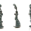 Figure 3 - by Stephen Freedman - 28x11x9 inches - stoneware with oil spot - year 2011 - at Paia Contemporary Gallery