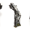 Imprints #9 - by Stephen Freedman - 40x14x14 inches - stoneware with fractal - year 2011 - at Paia Contemporary Gallery