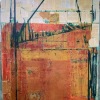 Rust and Weathered # 1023 - by Akira Iha - 48 x 48 inches - year 2023 - at Paia Contemporary Gallery