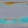 #122 - by Al Schwartz - acrylic on panel - 12 x 48 inches - year 2012 - at Paia Contemporary Gallery