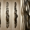 #170 Charcoal Bloom - by Caprice Pierucci - Birch Plywood & Pine - 62 x 8 x 5 Inches - Year 2014 - at Paia Contemporary Gallery