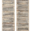 Spine 4 [diptych] - by Jessica Drenk - Torn books - 59 x 20 x 4 inches - year 2013 - at Paia Contemporary Gallery