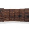 Departure III - by Joseph Segal - reclaimed wood & aluminum - 68 x 9.5 x 4 inches - year 2010 - at Paia Contemporary Gallery