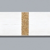 Within VII - by Joe Segal -  Wood Acrylic & Aluminum - 60 x 10 - year 2011 - at Paia Contemporary Gallery