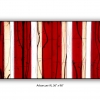 Arborcue 4 - by Michael Kessler - acrylic on panel - 36 x 96 x 2 inches - year 2020 - at Paia Contemporary Gallery