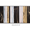 Arborcue 8 - by Michael Kessler - acrylic on panel - 36 x 96 x 2 inches - year 2020 - at Paia Contemporary Gallery