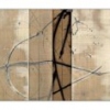 Birch Wood I II & III [triptych] - by Michael Kessler - mixed media on panel - each 20 x 28 x 2.25 inches; overall 20 x 84 x 2.25 - year 2010 - at Paia Contemporary Gallery