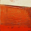 Earth Red Awakening - by Bill Moore - mixed media on canvas - 7 x 5 inches - at Paia Contemporary Gallery