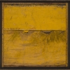 562 Las Tres Montanas [yellow] – by Randall Reid - mixed media -  8 x 9 x 2 inches – year 2010 - at Paia Contemporary Gallery