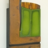 1942 Block 58 - by Pascal - mixed media - 22 x 15 x 3 - inches - year 2009 - at Paia Contemporary Gallery