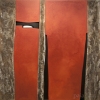 2098 Block 124 - by Pascal - mixed media - 36 x 36 inched - year 2011 - at Paia Contemporary Gallery
