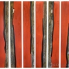 2168 Block 153 [6 panels] - by Pascal - mixed media - 48 x 48 inches - year 2012 - at Paia Contemporary Gallery