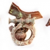 Mnemonic 8 - by Stephen Freedman - 4x6x4 inches - porcelain with celadon - year 2011 - at Paia Contemporary Gallery