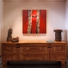 Abstract sculpture by sculptor Pascal at Paia Contemporary Gallery, a Maui art gallery Hawaii