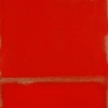 Florentine Red - by Tony Walholm - oil on canvas - 48 x 18 x 3 inches - year 2005 - at Paia Contemporary Gallery